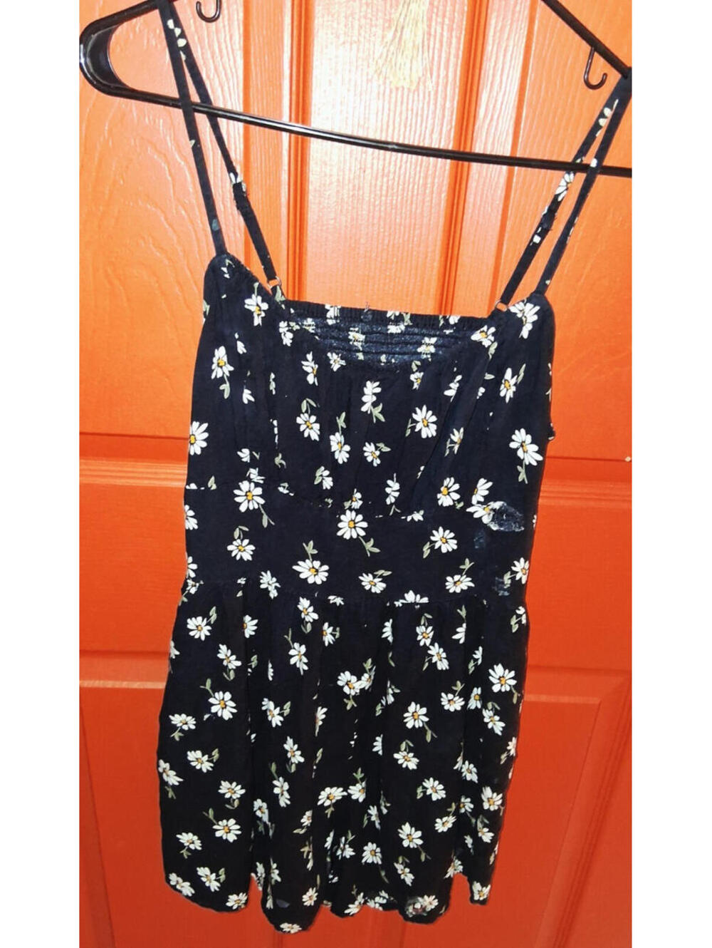 Abercrombie & Fitch Floral print Romper cotton Blend Open Back Jumper Size S